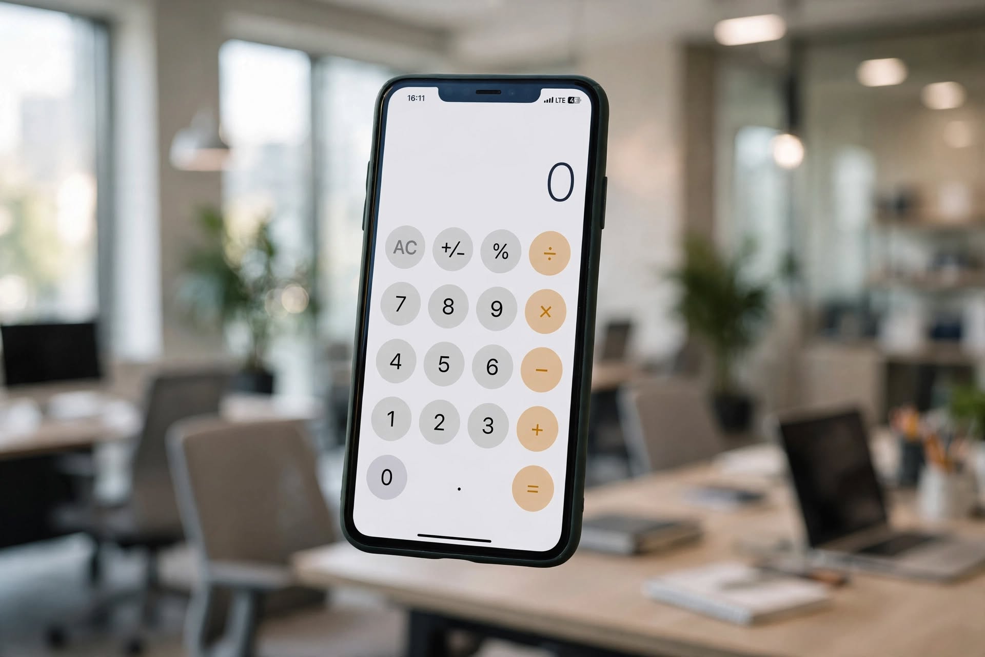 Built-in unit and currency converter